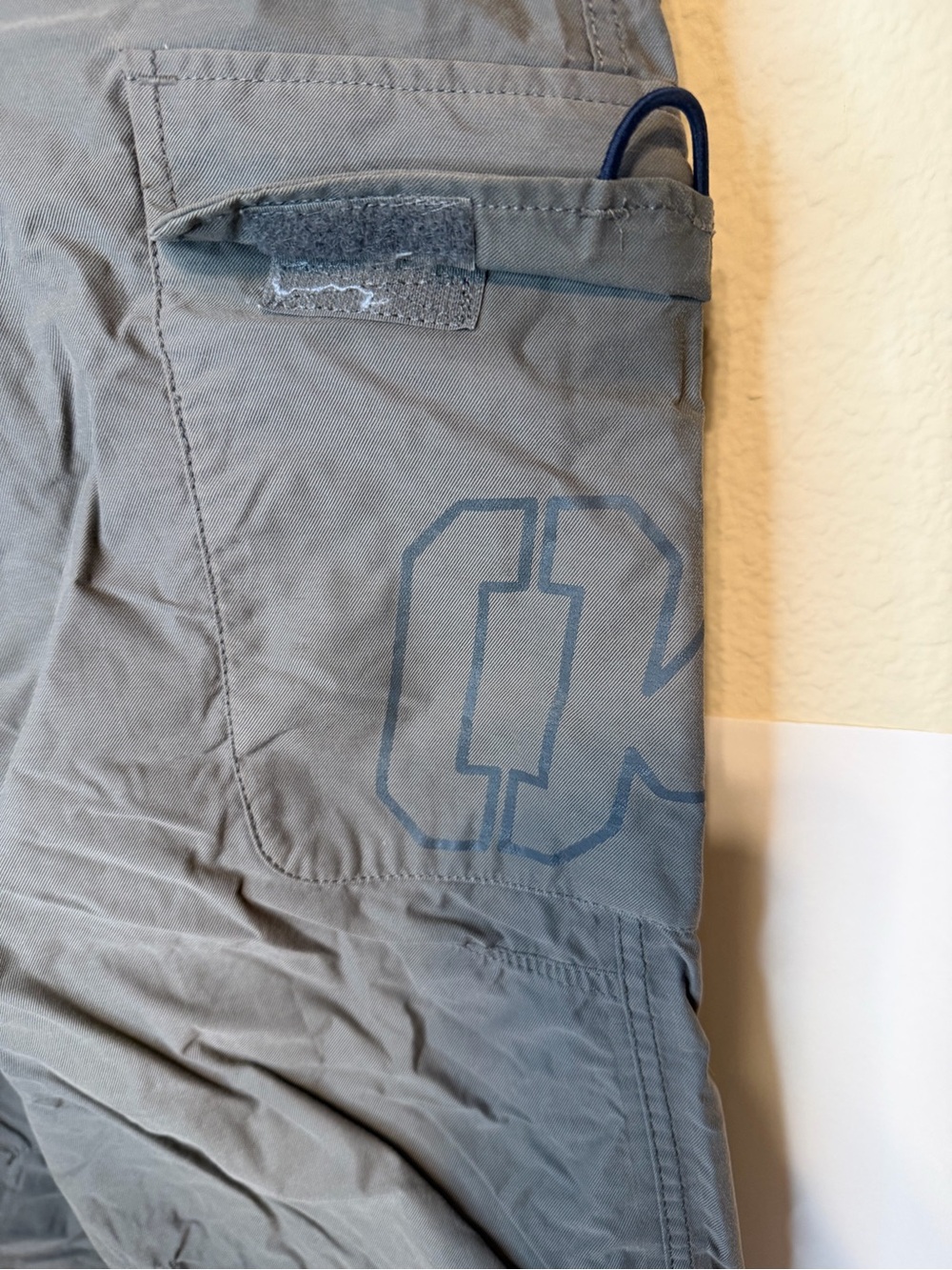 Four Square Gray Cargo Snow Pants - Picture 3 of 13
